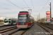 Stadler Tango n°106 sur la ligne Rhônexpress à Vaulx-en-Velin