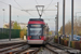 Stadler Tango n°106 sur la ligne Rhônexpress à Vaulx-en-Velin