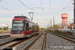 Stadler Tango n°101 sur la ligne Rhônexpress à Vaulx-en-Velin