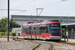 Stadler Tango n°106 sur la ligne Rhônexpress à Meyzieu