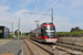 Stadler Tango n°102 sur la ligne Rhônexpress à Décines-Charpieu