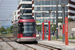 Stadler Tango n°106 sur la ligne Rhônexpress à Vaulx-en-Velin