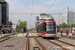 Stadler Tango n°106 sur la ligne Rhônexpress à Vaulx-en-Velin