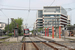 Stadler Tango n°105 sur la ligne Rhônexpress à Vaulx-en-Velin