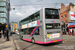Volvo B5L Wright Eclipse Gemini 2 Hybrid n°39214 (BN61 MWO) sur la ligne 18 (First) à Manchester