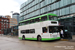 Leyland Olympian Northern Counties Palatine n°502 (H155 BKH) sur la ligne 98 (JPT) à Manchester