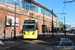 Bombardier Flexity Swift M5000 n°3031 sur la ligne Altrincham - Piccadilly (Metrolink) à Manchester