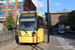 Bombardier Flexity Swift M5000 n°3049 sur la ligne Altrincham - Piccadilly (Metrolink) à Manchester