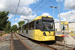 Bombardier Flexity Swift M5000 n°3035 sur la ligne Bury - Altrincham (Metrolink) à Manchester