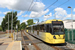 Bombardier Flexity Swift M5000 n°3035 sur la ligne Bury - Altrincham (Metrolink) à Manchester