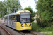 Bombardier Flexity Swift M5000 n°3025 sur la ligne Bury - Altrincham (Metrolink) à Manchester