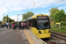 Bombardier Flexity Swift M5000 n°3004 sur la ligne Bury - Altrincham (Metrolink) à Manchester