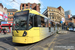 Bombardier Flexity Swift M5000 n°3047 sur la ligne Didsbury - Rochdale (Metrolink) à Manchester