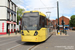 Bombardier Flexity Swift M5000 n°3021 sur la ligne Didsbury - Rochdale (Metrolink) à Manchester