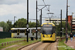 Bombardier Flexity Swift M5000 n°3067 sur la ligne Eccles - Ashton-under-Lyne (Metrolink) à Manchester