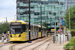 Bombardier Flexity Swift M5000 n°3075 sur la ligne Eccles - Ashton-under-Lyne (Metrolink) à Manchester