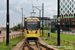 Bombardier Flexity Swift M5000 n°3065 sur la ligne Eccles - Ashton-under-Lyne (Metrolink) à Manchester