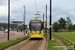 Bombardier Flexity Swift M5000 n°3075 sur la ligne Eccles - Ashton-under-Lyne (Metrolink) à Manchester