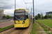 Bombardier Flexity Swift M5000 n°3075 sur la ligne Eccles - Ashton-under-Lyne (Metrolink) à Manchester