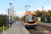 Bombardier RNV8ER Variotram (Variobahn) n°5714 sur la ligne 4 (VRN) à Mannheim