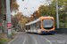 Bombardier RNV6ZR Variotram (Variobahn) n°4150 sur la ligne 5 (VRN) à Mannheim