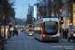 Bombardier RNV6ZR Variotram (Variobahn) n°4123 sur la ligne 5 (VRN) à Mannheim