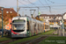 Bombardier RNV6ZR Variotram (Variobahn) n°4129 sur la ligne 5 (VRN) à Mannheim