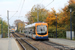 Bombardier RNV6ZR Variotram (Variobahn) n°4145 sur la ligne 5 (VRN) à Mannheim