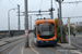 Bombardier RNV6ZR Variotram (Variobahn) n°5762 sur la ligne 5 (VRN) à Mannheim