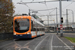 Bombardier RNV6ZR Variotram (Variobahn) n°4150 sur la ligne 5 (VRN) à Mannheim