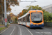 Bombardier RNV6ZR Variotram (Variobahn) n°4150 sur la ligne 5 (VRN) à Mannheim