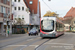 Bombardier RNV6ZR Variotram (Variobahn) n°4132 sur la ligne 5 (VRN) à Mannheim