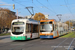 Bombardier RNV6ER Variotram (Variobahn) n°2222 sur la ligne 6 (VRN) à Mannheim