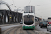 Bombardier RNV6ER Variotram (Variobahn) n°2215 sur la ligne 7 (VRN) à Mannheim