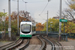 Bombardier RNV6ER Variotram (Variobahn) n°2215 sur la ligne 7 (VRN) à Mannheim