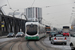 Bombardier RNV6ER Variotram (Variobahn) n°2215 sur la ligne 7 (VRN) à Mannheim