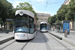 Bombardier Flexity Outlook Cityrunner n°023 et n°026 sur la ligne T2 (RTM) à Marseille