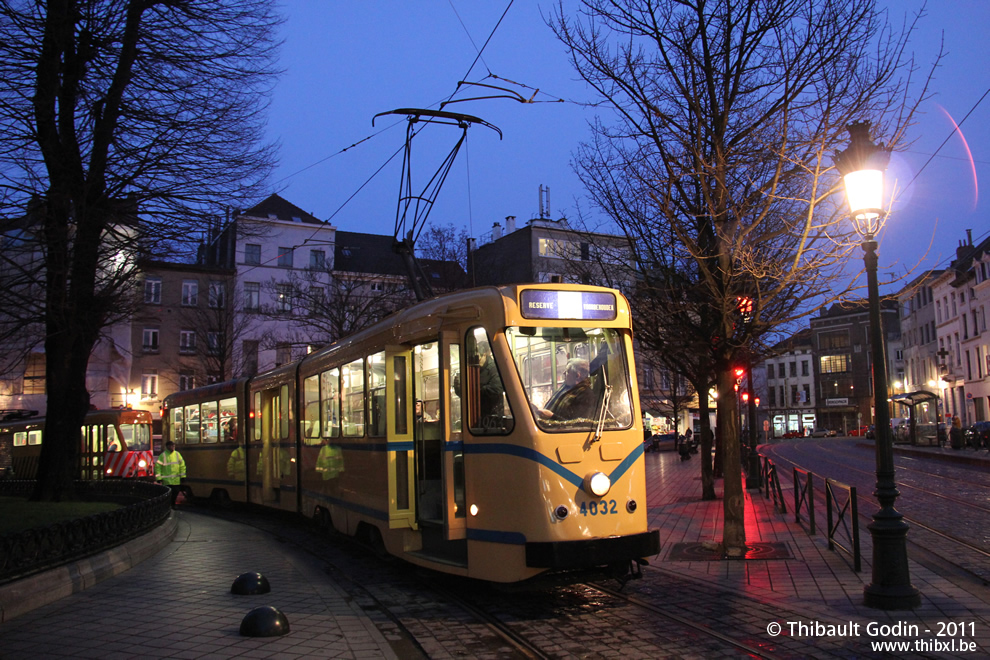 Motrice 4032 du Musée du Transport Urbain Bruxellois - Trammuseumbrussels