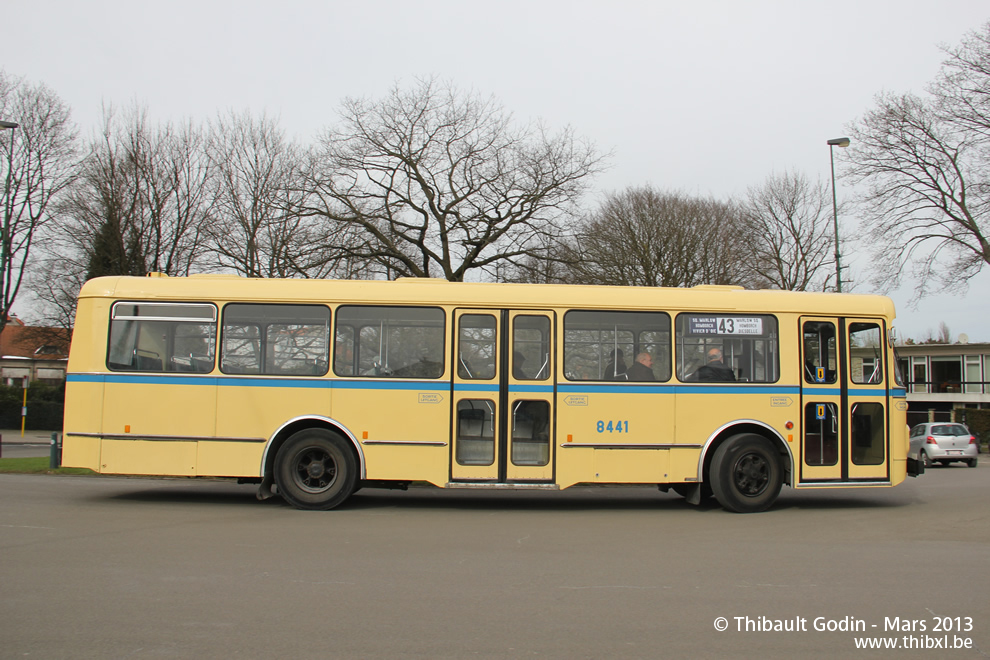 Autobus 8441 du Musée du Transport Urbain Bruxellois - Trammuseumbrussels