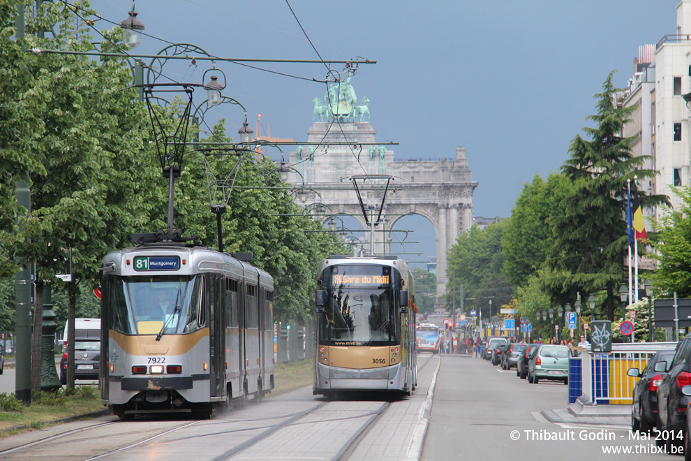 7922 et 3056 - 100 ans de la ligne 81