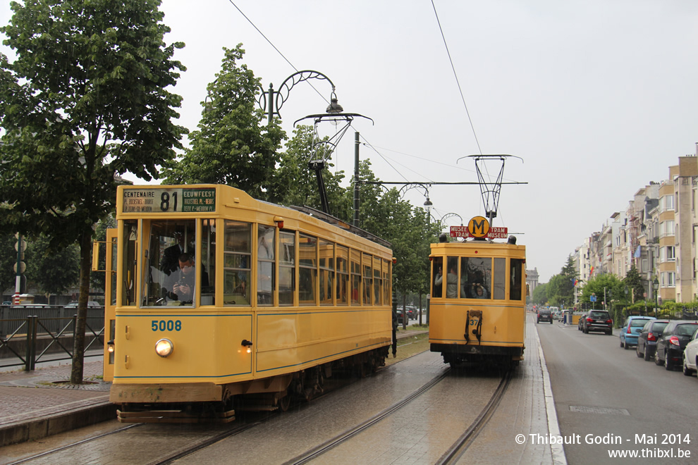 5008 et 1376 - 100 ans de la ligne 81