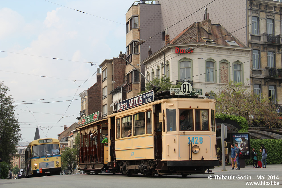 8441 et 1428 + 29 - 100 ans de la ligne 81