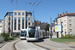 Bombardier TVR n°8 (9037 YL 54) sur la ligne T1 (Stan) à Nancy