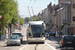 Bombardier TVR n°10 (1179 YM 54) sur la ligne T1 (Stan) à Saint-Max