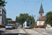 Bombardier TVR n°8 (9037 YL 54) sur la ligne T1 (Stan) à Nancy