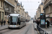 Bombardier TVR n°8 (9037 YL 54) sur la ligne T1 (Stan) à Nancy