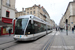 Bombardier TVR n°9 (8189 YM 54) sur la ligne T1 (Stan) à Nancy