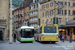 Hess-Vossloh-Kiepe BGT-N2C Swisstrolley 3 Co-Bolt 3 n°142 et NAW-ABB BGT 5-25 Hess n°114 sur la ligne 1 (TransN) à Neuchâtel