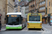 Hess-Vossloh-Kiepe BGT-N2C Swisstrolley 3 Co-Bolt 3 n°142 et NAW-ABB BGT 5-25 Hess n°114 sur la ligne 1 (TransN) à Neuchâtel