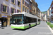 Hess-Vossloh-Kiepe BGT-N2C Swisstrolley 3 Co-Bolt 3 n°138 sur la ligne 101 (TransN) à Neuchâtel